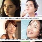 [쌩얼비교] 한가인>이나영>김선아>이효리
