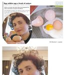 계란 속에 또 계란이? 이중 계란!