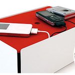 현대적인 감각의 전기 코드 정리함