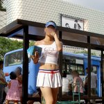 신지 화보촬영중 치마가 훌러덩~<b>바람아</b> 멈추어다오