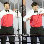 엑스맨3 영화홍보차 한국에온 휴잭맨,,팬들과 대~<b>한민국</b> 외치다