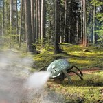 개미 같이 생긴 산불 진압 <b>로봇</b>