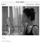 화장하기 귀찮다는 한예슬,, <b>쌩얼</b>로 다니세요!