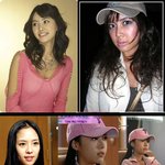 여자 연예인들 볼부풀리기 전후비교~