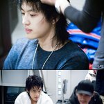 <b>세븐</b> 뮤비 현장 직찍사, 샤워 가운만 입은 상태