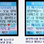 어떤분 아내의 초초 <b>닭살</b> 문자