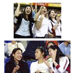 월드컵때 <b>안정환</b> 응원하러 간 박시연과 이혜원