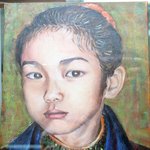 김연아 어머니가 그린,  김연아의 <b>초상화</b>~
