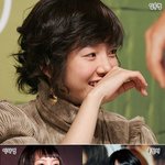여자연예인들 입가리고 웃는 모습