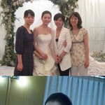 7월 19일에 결혼하는 최지나~<b>웨딩</b>드레스 입고 친구들과!