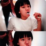 고아성 <b>양치</b>하는 모습, 귀여워요