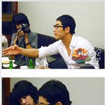 작년 '커피프린스' 종방연 때 故 <b>이언</b>의 모습!