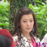 어제 김희선 부천 <b>식물원</b> 직찍들