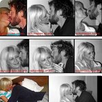 패리스힐튼 <b>발킬머</b>와 진한키스