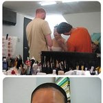 김아중 맞아?…‘<b>뚱녀</b> 변신’ 특수분장 중 찍은 사진