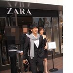 어제 코엑스 <b>자라</b> 한국 런칭파티에서 알렉스 코앞에서 찍었어~