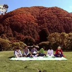 무한도전 가을소풍편 단풍 <b>뒷배경</b> 조작???