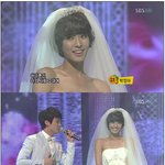 웨딩드레스 입은 박정아, 숨길수 없는 <b>듬직</b>한 어깨ㅋ