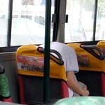 버스안에서 조는 학생보고 <b>식겁</b>;;;