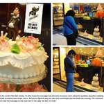 웨딩케익 위에 우두커니 신랑만.. 신부 어디 갔어? [