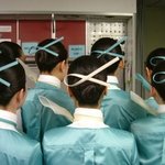 대한항공 흰색<b>머리핀</b>이 없어졌다네요