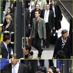 기차역에 나타난 <b>주드</b>로