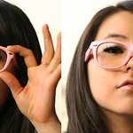 소희의 <b>분홍</b>뿔테!!협찬들어와서 거부할수가 없었어?