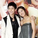 슈퍼주니어 김기범~왕빛나 옆에서 한껏 <b>어려</b>보이네요!