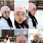 김연아 최근 <b>분홍</b>모자쓰고 눈 위에서 직찍