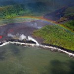 <b>용암</b>이 물을 만났을 때~!