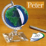 3d 지구본 <b>메모</b> 패드 홀더