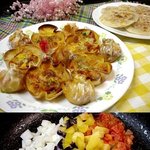 남은 만두피로 만든..김치피자&amp;호떡