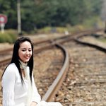 '대만김태희'장균녕,한국와서 기찻길에 주저앉은 이유는?