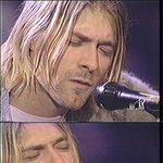 <b>너바나</b> 커트코베인 정색