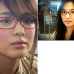뿔테안경쓴 여자연예인!, <b>작살</b> 간지~ 어째서 같은 뿔테인데 ;ㅅ;