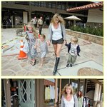 케이트 모스, 간만에 딸 <b>릴라</b>와 외출하는 모습 찍혔네