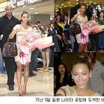 비욘세, 일본<b>방문</b>... 한국<b>방문</b>과 전혀 다른 모습!!