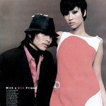 [화보]모델 김원경 과거 이민기와 함께 한 화보