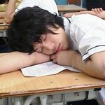 ss501 김현중, <b>시험</b>시간에 엎드려 자는중~