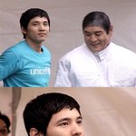 원빈 최근 <b>행사장</b>에서 앙드레김과 함께