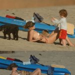 샤를리즈테론 말리부<b>해변</b>에서