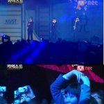 남자가수와 여자가수 나올때 반응