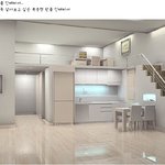복층형 <b>원룸</b> 인테리어