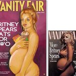 브리트니의 끔직한 임신 누드 패러디