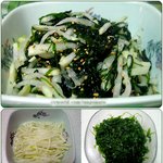 상큼한 밑반찬..무채파래<b>무침</b>