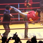 영화 "플라이 <b>대디</b>"에 출연한 박지성