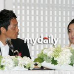 김남일 김보민 결혼 기자회견! 키스<b>작렬</b> 사진들