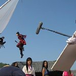 홍길동 찰영현장~ 와이어<b>액션</b> 기대!