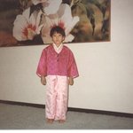 분홍색한복입은 <b>에릭</b> 어릴 적