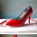 빨간 하이힐 전화기!섹시한데?ㅋㅋ